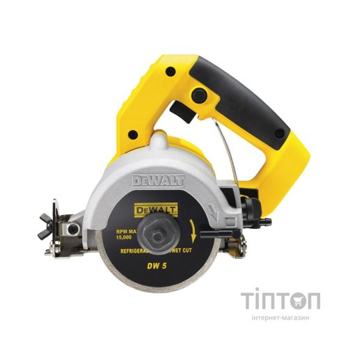 Плиткоріз DeWALT 1300 Вт, диск 110х20 мм, 13000 об/хв. (DWC410)