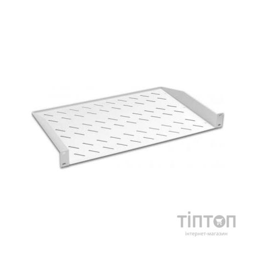Полка 19" Hypernet 1U глуб. 400мм, цвет серый (CS-400-1U)