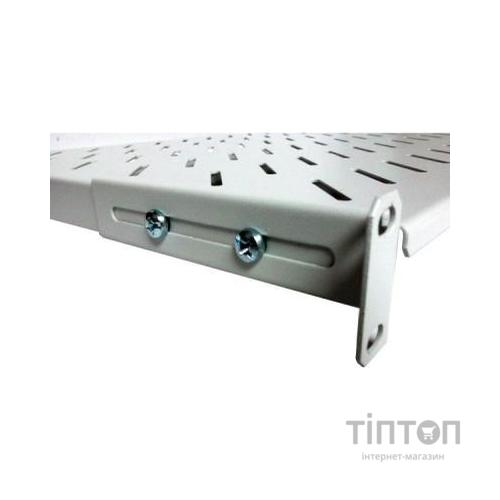 Полка 19" Hypernet 1U глуб. 600мм, в шкафы глубиной 800мм, цвет серый (U-FS-80)