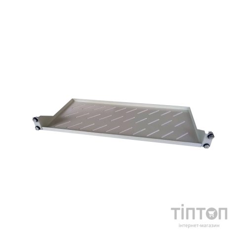 Полка 19" Hypernet 1U глиб. 250мм, колір сірий (CS-250-1U)