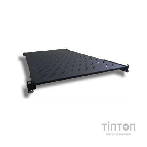 Полка 19" Hypernet 1U глиб. 400мм, в шкафи глибиною 600мм, чорна (U-FS-60-BLACK)