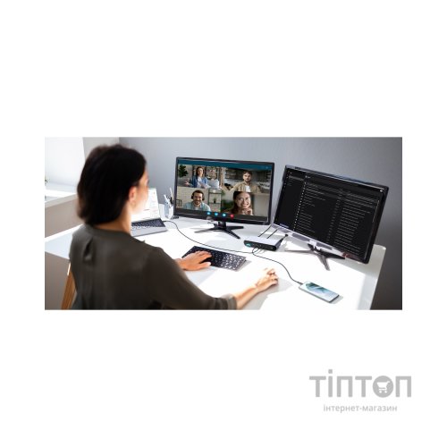 Порт-реплікатор Belkin USB-C Pro Thunderbolt 4 Dock Triple Display Dock 8K (INC006VFSGY)