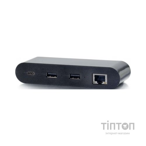 Порт-реплікатор C2G Docking Station USB-C на HDMI, DP, VGA, USB, Power Delivery (CG82392)