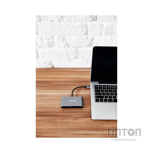 Порт-реплікатор Canyon 8-in-1 USB-C (CNS-TDS14)