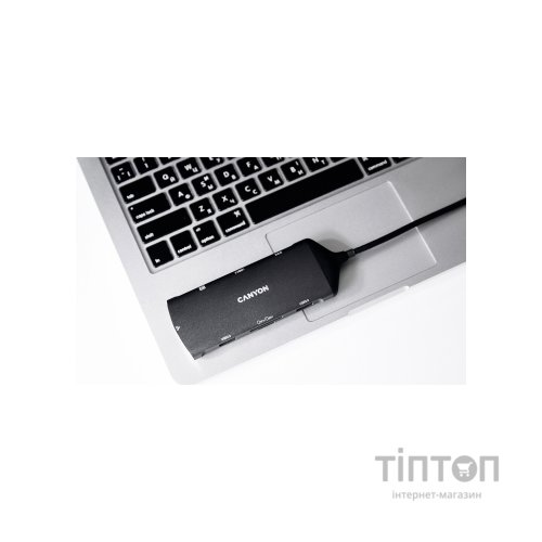 Порт-реплікатор Canyon 8-in-1 USB-C (CNS-TDS15)