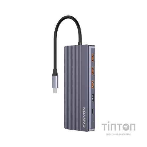 Порт-реплікатор Canyon Docking Station DS-16 13 in 1 4k USB-C hub (CNS-TDS16)