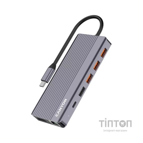 Порт-реплікатор Canyon Docking Station DS-16 13 in 1 4k USB-C hub (CNS-TDS16)
