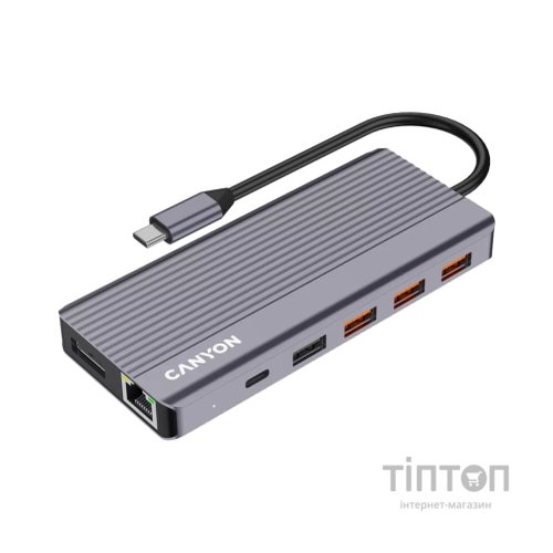 Порт-реплікатор Canyon Docking Station DS-16 13 in 1 4k USB-C hub (CNS-TDS16)