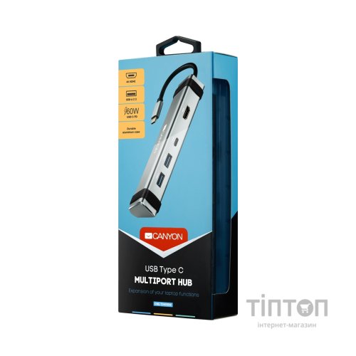 Порт-реплікатор Canyon Docking Station with 4 ports (CNS-TDS03DG)
