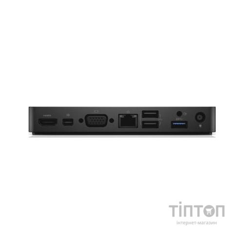 Порт-реплікатор Dell WD15 USB-C with 130W AC adapter (452-BCCQ)