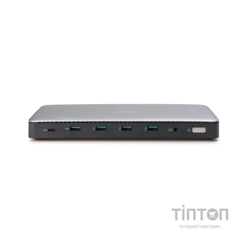 Порт-реплікатор Digitus USB-C > 3xHDMI/2xDP/4xUSB-A/USB-C/RJ54/DC/Audio (DA-70918)