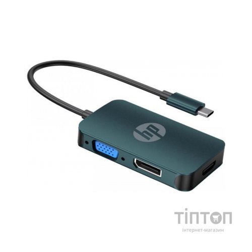 Порт-реплікатор HP USB3.1 Type-C --> HDMI/VGA/DP/, 0.2м (DHC-CT200)