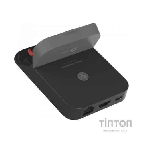 Порт-реплікатор J5create Dock-Station Nintendo Switch (HDMI/PD/USB-A/USB-C/LAN) (JCD620-N)