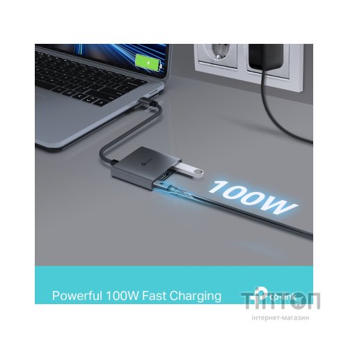Порт-реплікатор TP-Link USB Type-C 3-в-1 (UH3020C)