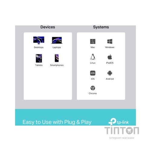 Порт-реплікатор TP-Link USB Type-C 5-в-1 (UH5020C)
