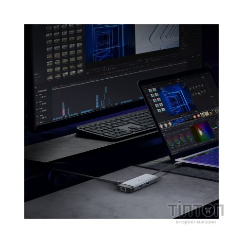 Порт-реплікатор TP-Link USB Type-C 6-в-1 (UH6120C)