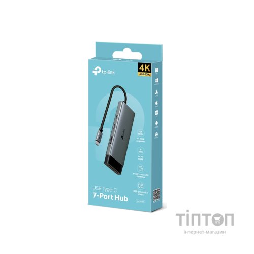 Порт-реплікатор TP-Link USB Type-C 7-в-1 (UH7020C)