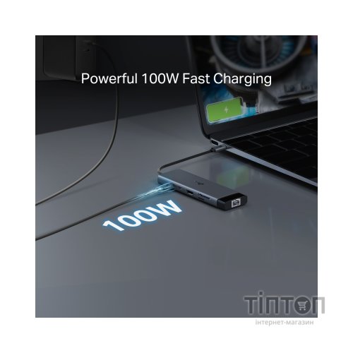 Порт-реплікатор TP-Link USB Type-C 9-в-1 (UH9120C)
