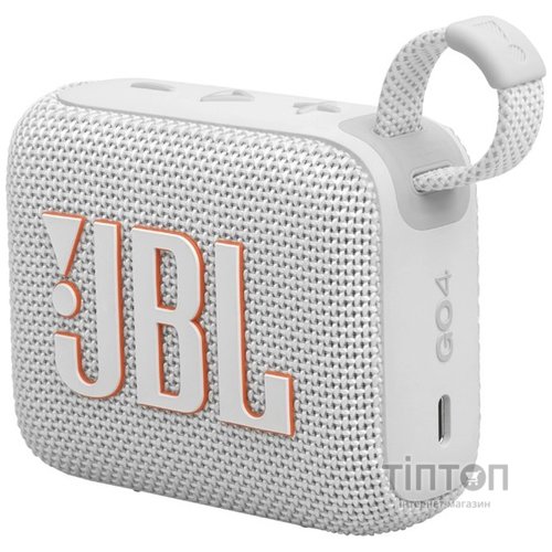 Акустична система JBL Go 4 White (JBLGO4WHT)