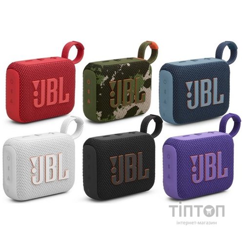 Акустична система JBL Go 4 White (JBLGO4WHT)
