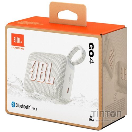 Акустична система JBL Go 4 White (JBLGO4WHT)