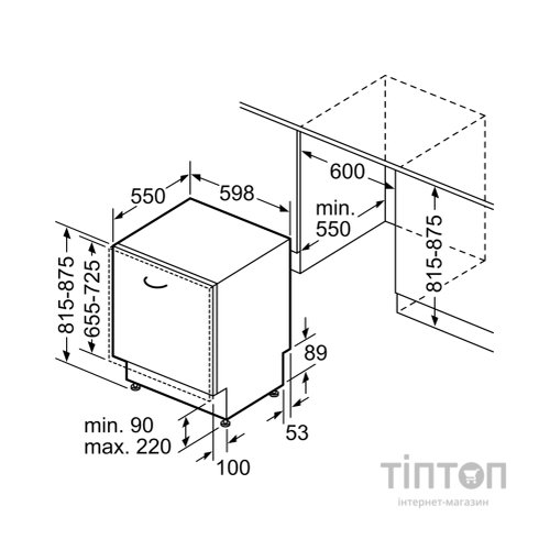 Посудомийна машина Bosch SMV4HVX00K