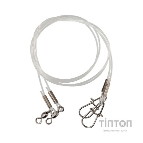 Повідець Savage Gear_ТОВ Regenerator Trace 50cm 0.85 mm 20kg Swivel Needle Snap (3 шт/уп.) (1854.10.27)