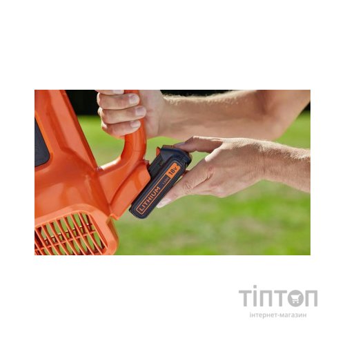 Повітродувка Black&Decker акумуляторна, 18 В, 2 Ач (BCBL200L)