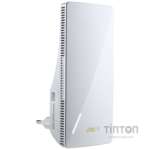 Повторитель/расширитель WiFi сигнала ASUS RP-AX58 (AX3000, WiFi 6, 1xGE LAN, AiMesh, 2х внутренние антенны)