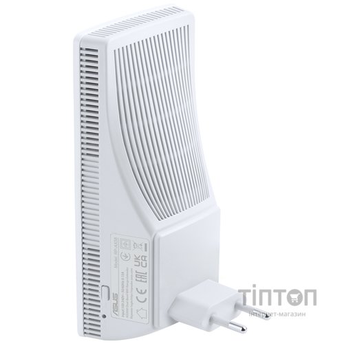 Повторитель/расширитель WiFi сигнала ASUS RP-AX58 (AX3000, WiFi 6, 1xGE LAN, AiMesh, 2х внутренние антенны)