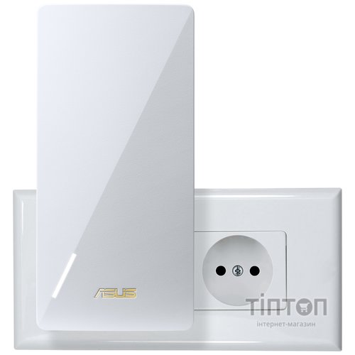 Повторитель/расширитель WiFi сигнала ASUS RP-AX58 (AX3000, WiFi 6, 1xGE LAN, AiMesh, 2х внутренние антенны)