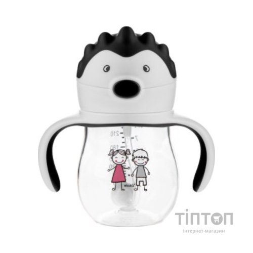 Поїльник-непроливайка Akuku сірий (A0034)