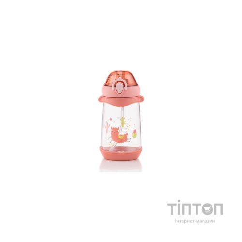 Поїльник-непроливайка Ardesto Llama рожева 500 мл (AR2250PL)