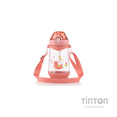 Поїльник-непроливайка Ardesto Llama рожева 500 мл (AR2250PL)