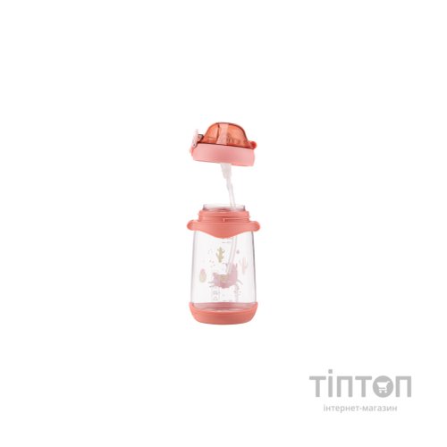 Поїльник-непроливайка Ardesto Llama рожева 500 мл (AR2250PL)