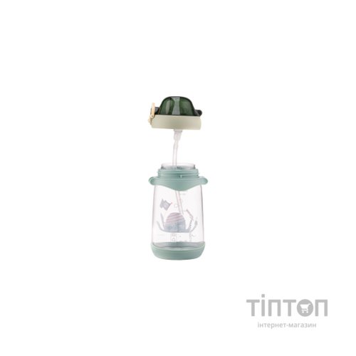 Поїльник-непроливайка Ardesto Octopus зелена 500 мл (AR2250PO)