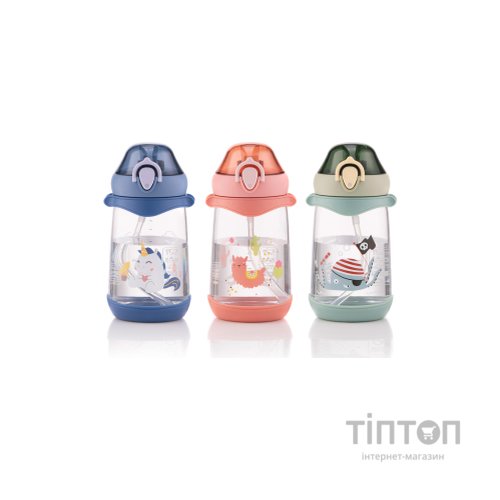 Поїльник-непроливайка Ardesto Octopus зелена 500 мл (AR2250PO)