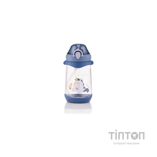 Поїльник-непроливайка Ardesto Unicorn синя 500 мл (AR2250PU)