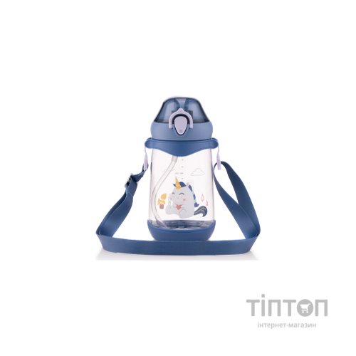 Поїльник-непроливайка Ardesto Unicorn синя 500 мл (AR2250PU)