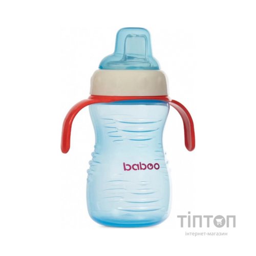 Поїльник-непроливайка Baboo 260 мл синій (90444)