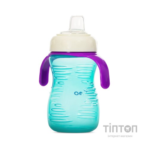 Поїльник-непроливайка Baboo із силіконовим носиком, 260 мл, 6+ міс (м'ята) (8-124)