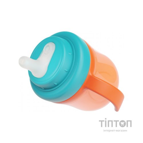 Поїльник-непроливайка Baboo із силіконовим носиком Marine 200 мл Помаранчева (90599)