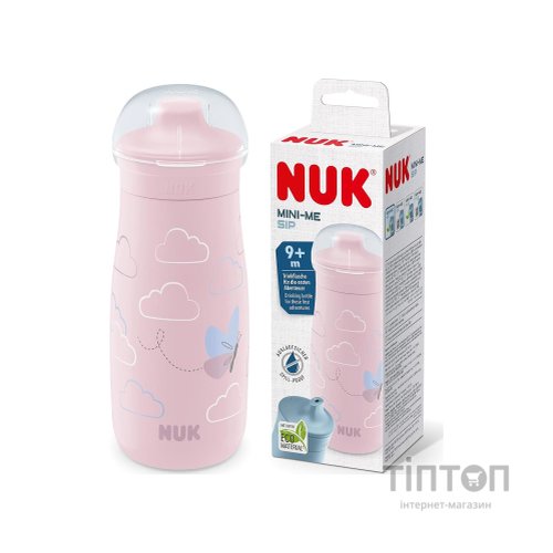 Поїльник-непроливайка Baby-Nova Mini-Me Sip Pink 300 мл (3952682)