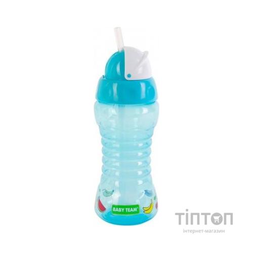 Поїльник-непроливайка Baby Team 300 мл блакитний (5005_блакитний)