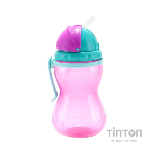 Поїльник-непроливайка Canpol babies 370 мл Рожевий (56/113_pin)