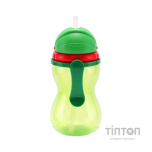 Поїльник-непроливайка Canpol babies 370 мл салатовий (56/113_gre)