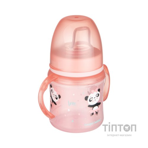 Поїльник-непроливайка Canpol babies EasyStart 120 мл - Sweet Fun рожева (35/207_pin)
