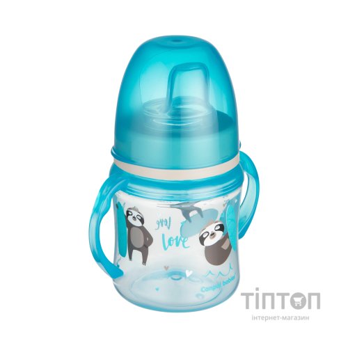 Поїльник-непроливайка Canpol babies EasyStart 120 мл - Sweet Fun синя (35/207_blu)