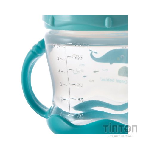 Поїльник-непроливайка Canpol babies Sweet fun 180 мл синя (57/300_blu)