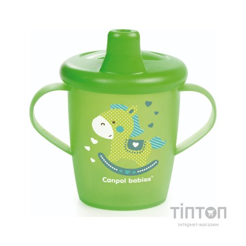 Поїльник-непроливайка Canpol babies Toys 250 мл Зелена (31/200_gre)